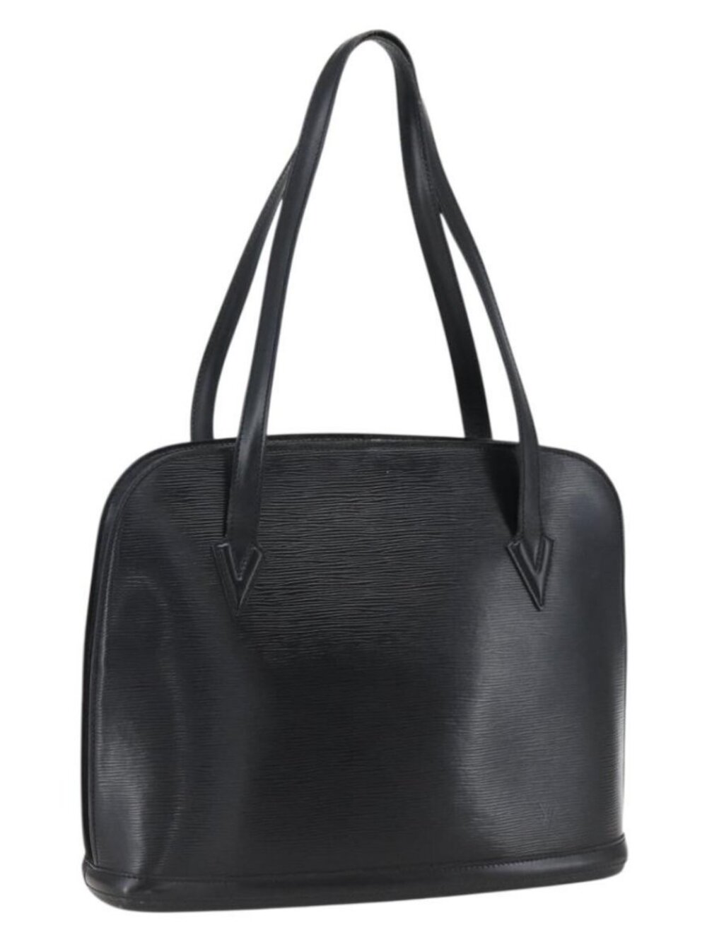 LOUIS VUITTON Epi Lussac Shoulder Bag Black M52282 LV Auth 171960